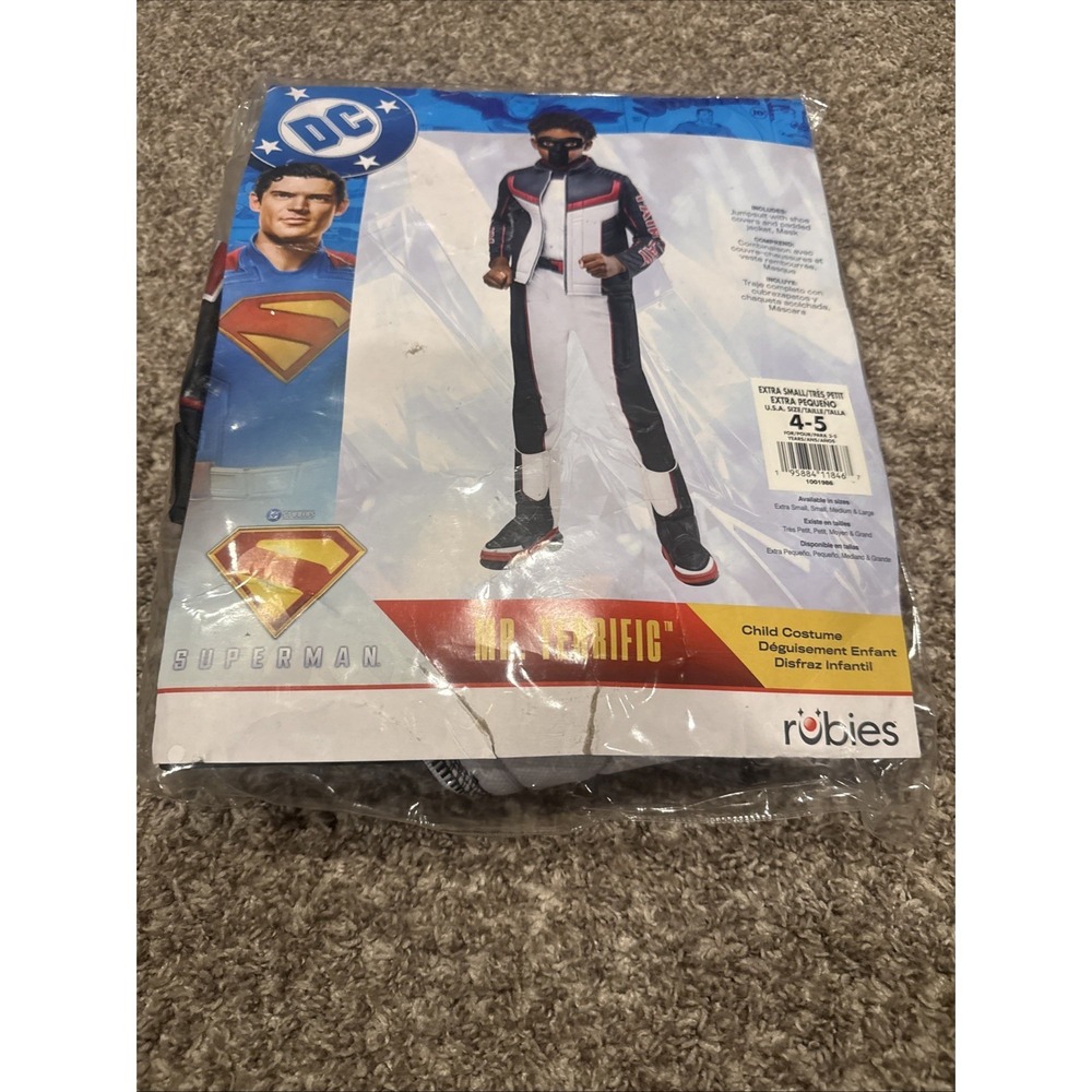 Dc Mr Terrific Extra Small 4-5‎ Costume
